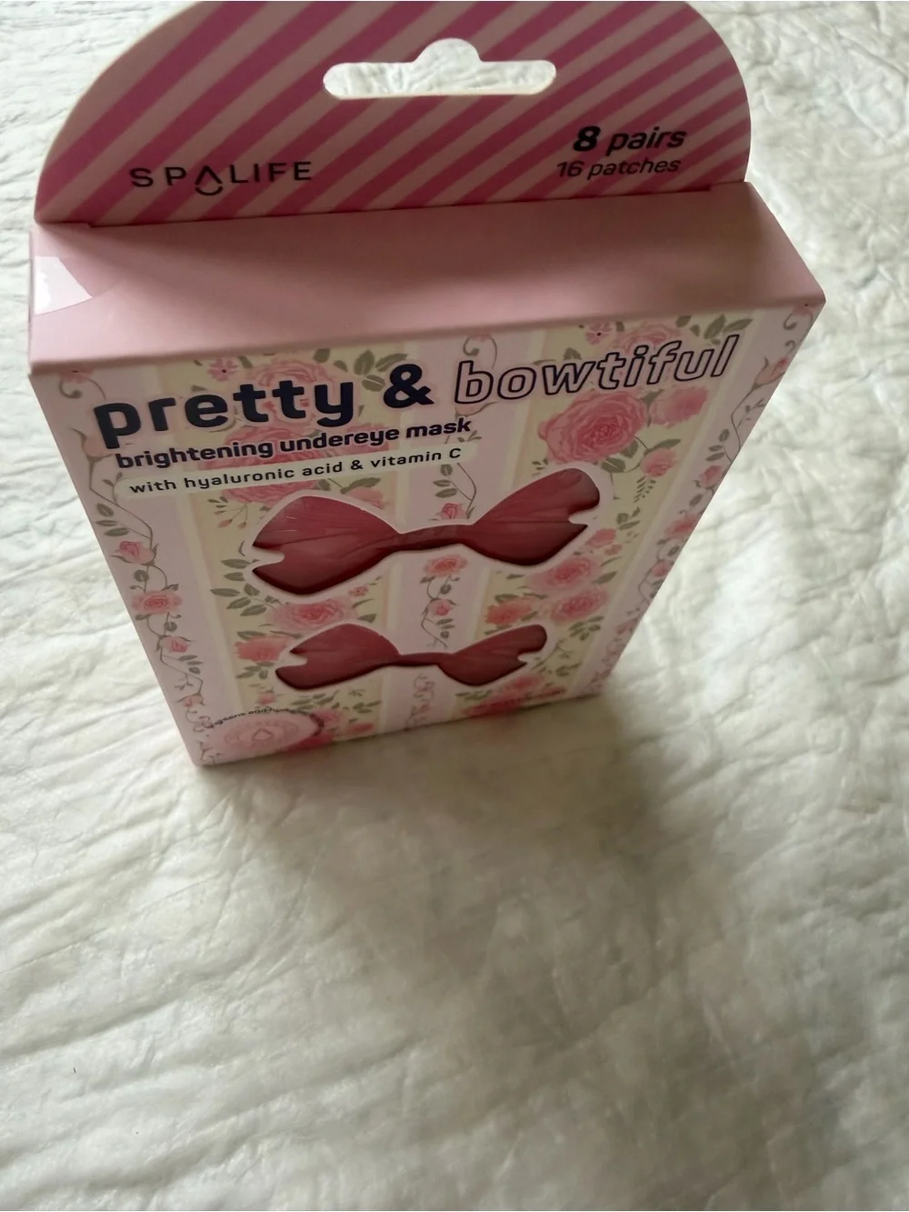Spalife Pretty Bowtiful 16 Brightening Undereye Mask vitamin C, hyaluronic acid